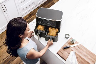 Ninja Foodi Max Airfryer AF451EU - Фритюрниця Повітряна, 7.6л, Чорна