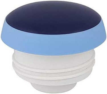 Термос Helios Wave, 1,5 л, пластик, білий, з кришкою-гвинтовим, придатний для миття в посудомийній машині