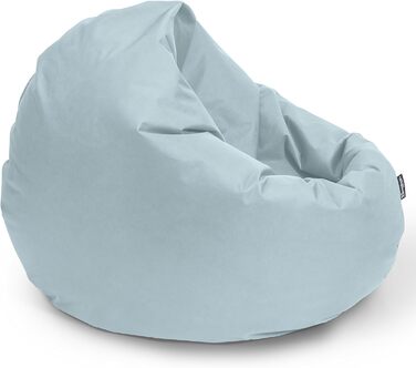 В 1 з наповнювачем Seat Cushion Floor Cushion Cushion Крісло BeanBag (діаметр 125 см, сірий), 2