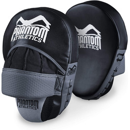 Набір боксерських подушок для легкої атлетики Phantom-2 шт. чорний / сірий