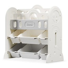 Стелаж Mealux Slotto Grey (арт. KD-E121 Grey)