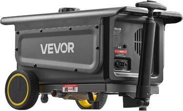 Дизельний обігрівач VEVOR 8 кВт, 12/24V, портативний з Bluetooth, пультом та LCD, 5л бак для вантажівок/автобусів