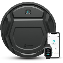 Робот-пилосос LEFANT M210P: потужний, для твердих підлог, з Wi-Fi, Bluetooth, Alexa, 2200Pa, для шерсті тварин