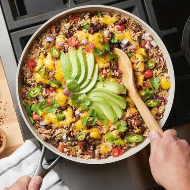 Набір посуду KitchenAid Harteloxierte Keramik, 9-ти частинний, матовий чорний (12.25 дюймів)