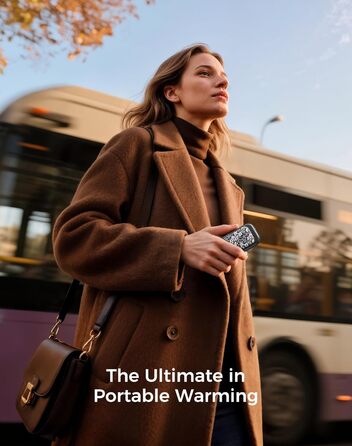 Електричні грілки для рук OCOOPA UT4 Young (Nocturne-Garten) - 2 шт., 5000mAh, водонепроникні, швидкий нагрів