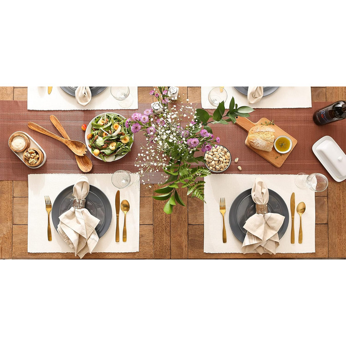 Набір тканинних серветок DII Basic Everyday, 6 шт., 33x48 см, блакитний, 100% бавовна