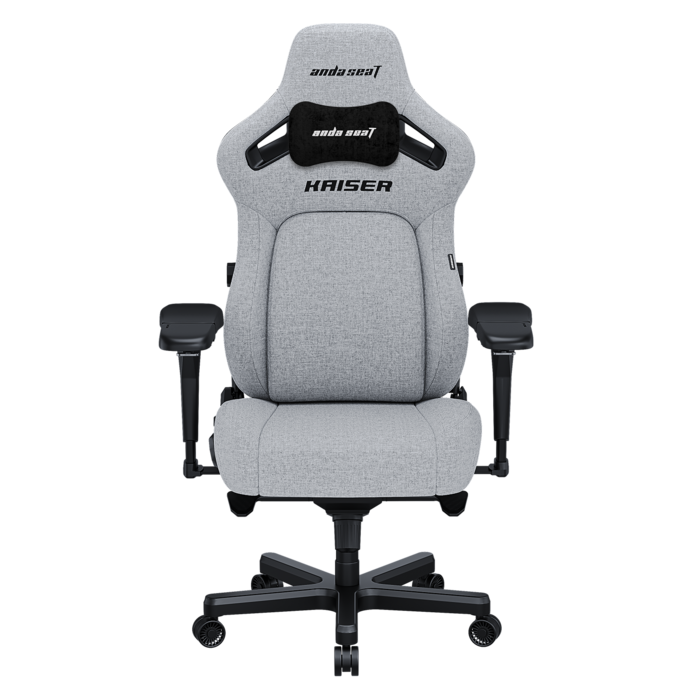 Крісло ігрове Anda Seat Kaiser 4 Grey Fabric Size XL