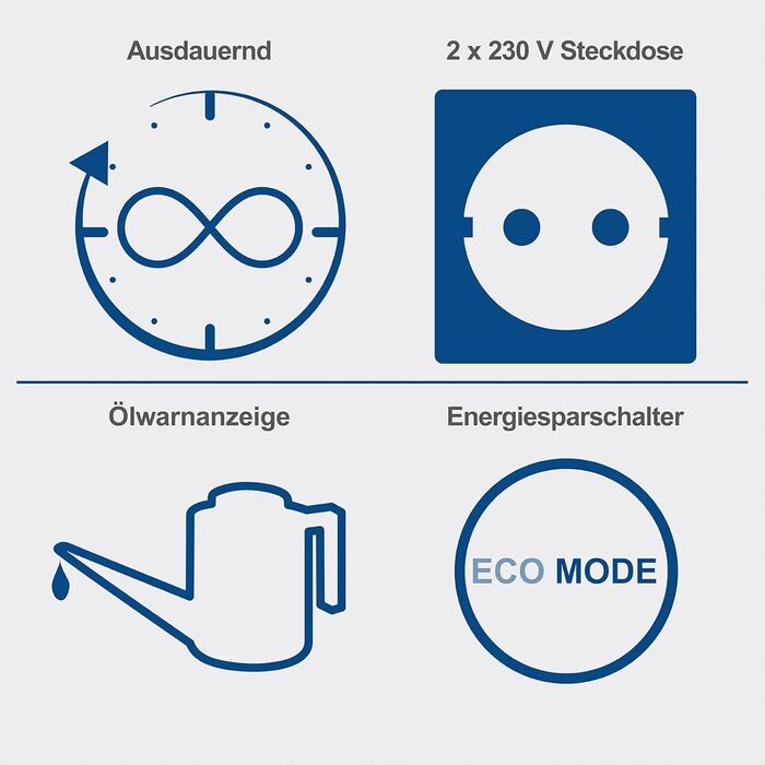 Генератор інверторний бензиновий Scheppach SG3400i - 2000W, 230V, USB, 64dB