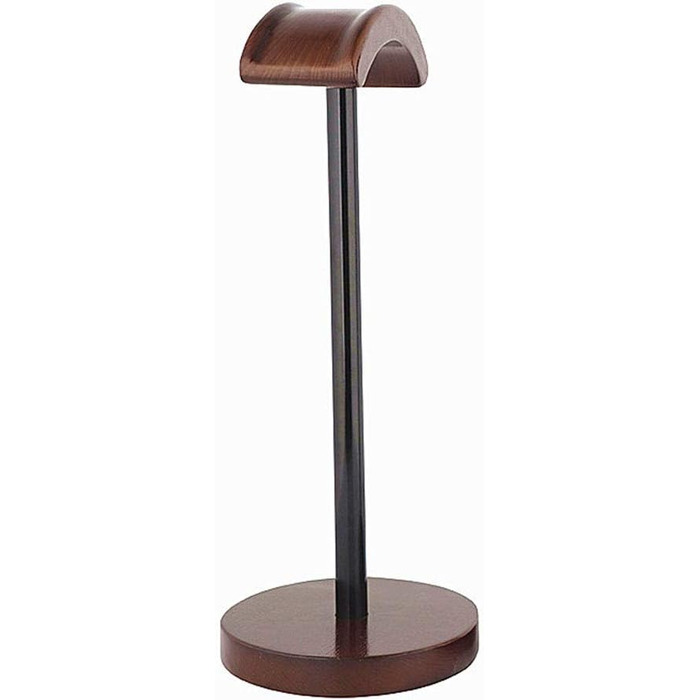 Підставка для навушників GEZICHTA з натурального дерева, металева стійка, гнучка підставка для ігрових навушників