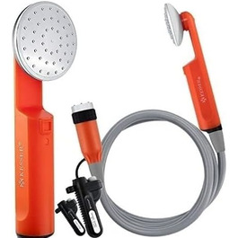 Кемпінговий душ KESSER з акумулятором, ручний душ, 2 літієві батареї 2200mAh, USB-кабель для зарядки, для кемпінгу сад - автомобіль - на відкритому повітрі, душ для собак, миття автомобіля, вкл. сумку для перенесення