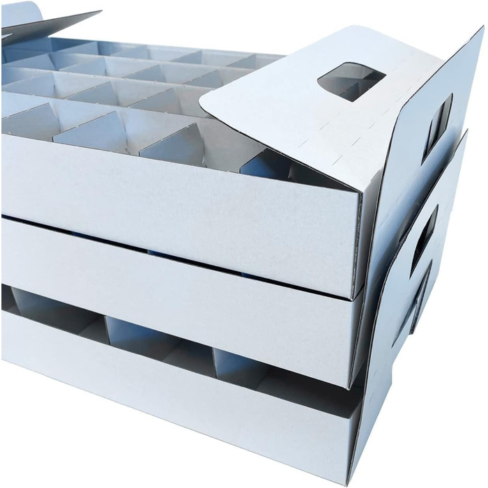 Коробка для новорічних кулі: новорічні прикраси та декор (47 літрів)