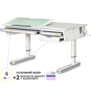 Дитячий стіл Mealux Montreal 2 WG Lite (арт.BD-670-2 WG Lite)