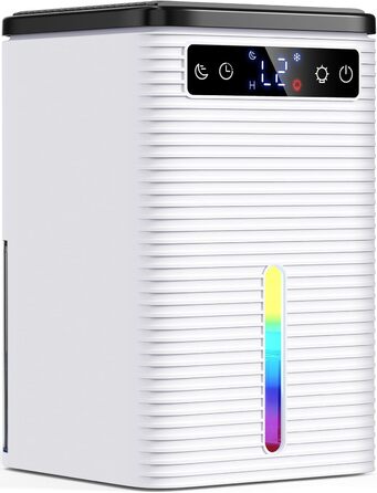 Електричний осушувач повітря 2500 мл з таймером та LED-підсвічуванням для дому
