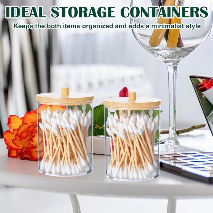 Набір аксесуарів для ванної кімнати iMucci: сміттєвий бак, щітка для унітазу, тримач для зубних щіток, диспенсер для лосьйону/мила, мильниця, стакан для зубних щіток, тримач для ватних паличок (з бамбукової обтяжки), пастельно-зелений, 9 предметів (темно-