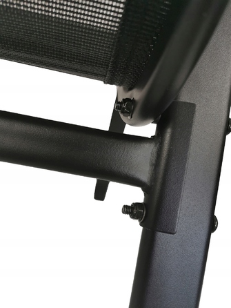 Набір садових стільців Kontrast, метал, чорний, 4 шт.