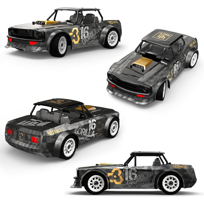 RC Автомобіль Fisca SG-1604 1/16 4WD Drift, 2.4GHz, 20км/год, Позашляховик Баггі