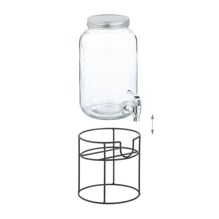 Дозатор для напоїв Relaxdays зі стійкою