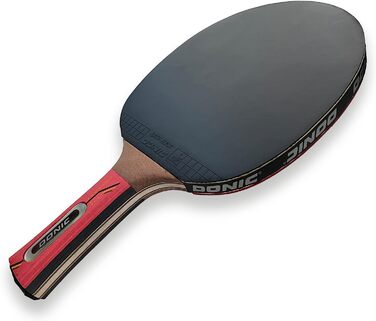 Ракетка для настільного тенісу Donic з черепахою Waldner 1000, ручка ABP, губка 2,1 мм, легка гладка накладка ITTF, 751801 одиночна