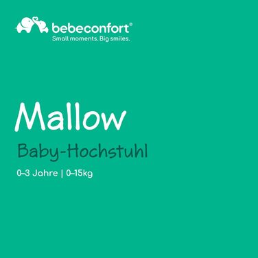 Дитячий стільчик Bebeconfort Lily, 6 місяців – 3 роки, до 15 кг, компактний, легкий (4 кг), легко миється, м'яке сидіння, складаний однією рукою, колір Mineral Green