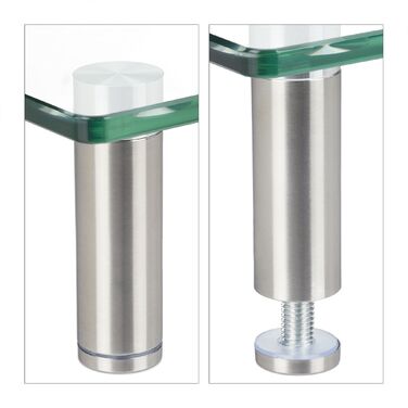 Підставка для монітора Relaxdays зі склом