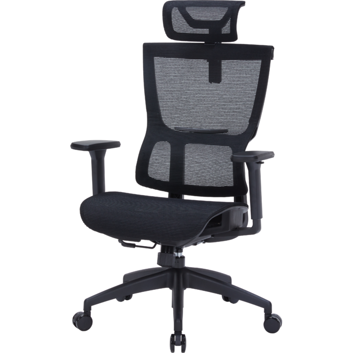 Крісло офісне OfficePro Elegant OC660-B-B-B