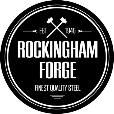 Блок ножів Rockingham Forge, пластик, кутова конструкція, порожній ножовий блок (нержавіюча сталь - круглий)