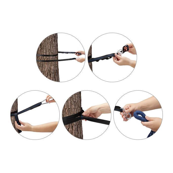 Гамак Relaxdays XXL з бавовни