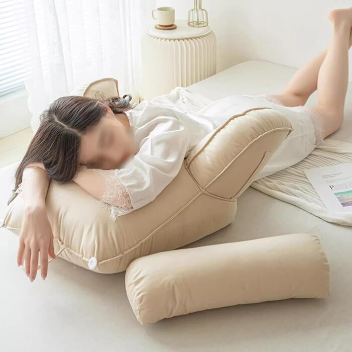 Подушка для читання Miaogoo, подушка для шиї, спинна подушка, зелена, для комфорту та розслаблення