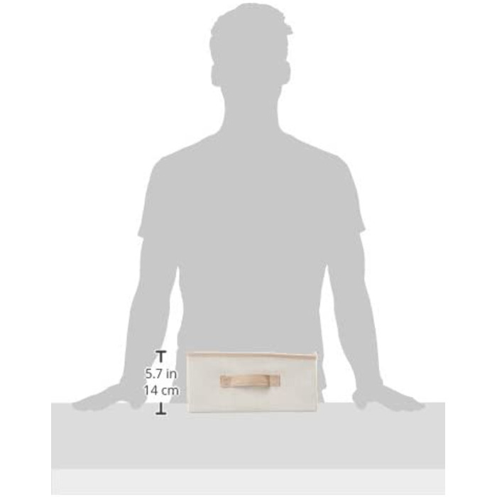 Органайзер для светрів з бамбука з 6 відділеннями, тканина, 30.5x29.2x106.7 см (органайзер для взуття поверх дверей, натуральний), органайзер для светрів SFT-01003 Honey-Can-Do, виготовлений з бамбука, тканина, 30.5x29.2x106.7 см (органайзер для взуття Ov