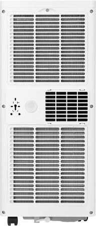 Охолоджувач повітря homeX A-32-50-W I 3в1 мобільний кондиціонер осушувач повітря вентилятор I 7,000 BTU / 2.1 кВт охолоджувач повітря, включаючи пульт дистанційного керування та випускний шланг