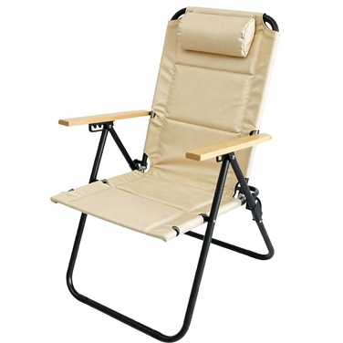 Міцний та зручний металевий садовий стілець для тераси та двору