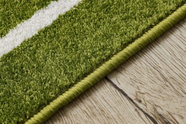 Дитячий килимок Pilly - для дитячої кімнати, ігрові килимки, дитяча кімната, футбольне поле, трава, дитячий майданчик, зелений (180х260 см, Mundial Green)
