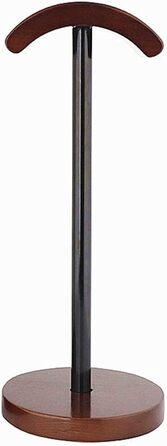 Підставка для навушників GEZICHTA з натурального дерева, металева стійка, гнучка підставка для ігрових навушників