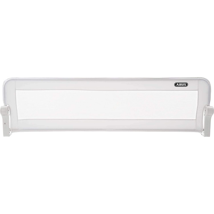 Бортик для ліжка ABUS Eric для немовлят та дітей - захист від випадання для батьківських, дитячих та сімейних ліжок - складаний для подорожей - білий, 150 см (комплект 2 шт.)