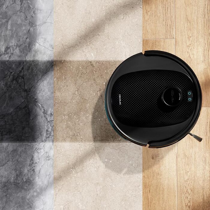 Робот-пилосос та робот-мийник Cecotec Conga Y80 з ШІ та керуванням через додаток. Потужність всмоктування 20000Pa, штучний інтелект, силіконова щітка Anti-Tangle, обертові мікрофібри, автономність до 220 м²