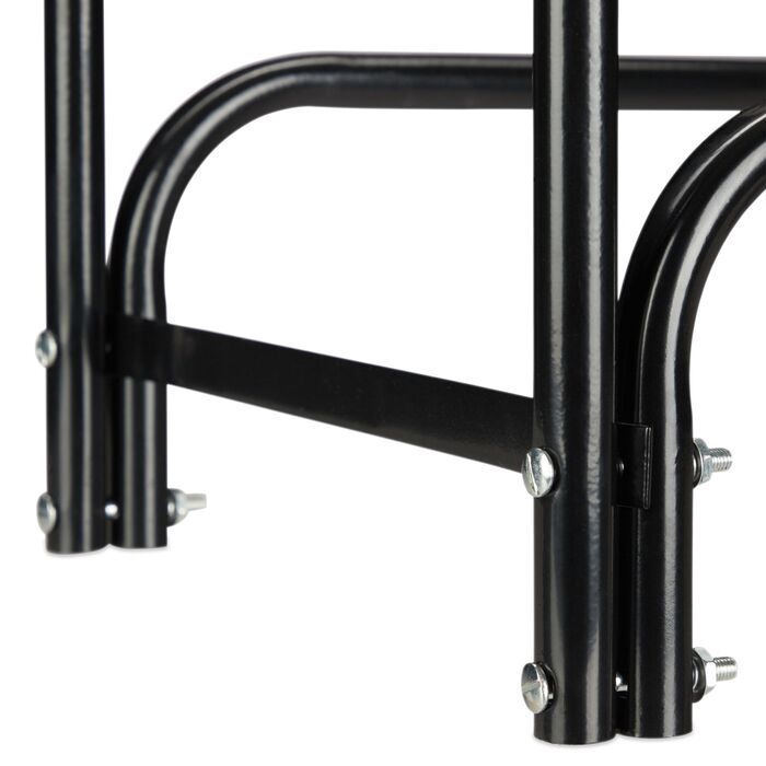 Стійка для дров Relaxdays з великою місткістю та кришкою