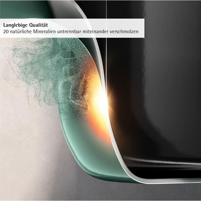 Набір каструль WMF Fusiontec 4 шт, індукція, нержавіюча сталь, чорний, Made in Germany (16/20/24 см)