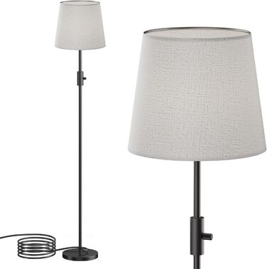 Світлодіодна торшер DUSKTEC RGB для вітальні, смарт-лампа з димером, керування через APP, тепле та холодне біле світло, 10W, 1200LM, аркова лампа для читання, приліжкова лампа