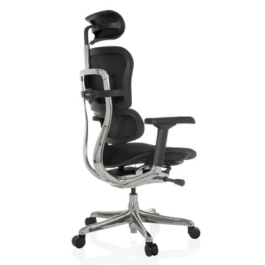 Офісне крісло / Крісло керівника ERGOHUMAN GEN2, тканина, чорний колір, hjh OFFICE