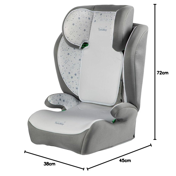 Автокрісло Tataway Disney Princesses i-Size, 15-36 кг, 3-12 років, рожеве