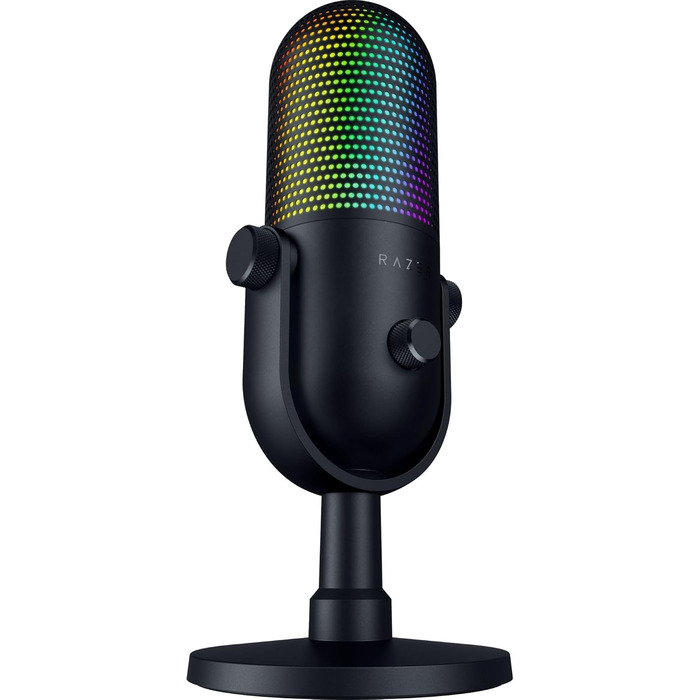 Мікрофон Razer Seiren V3 Mini - компактний USB мікрофон з LED-індикатором та інтегрованим демпфером