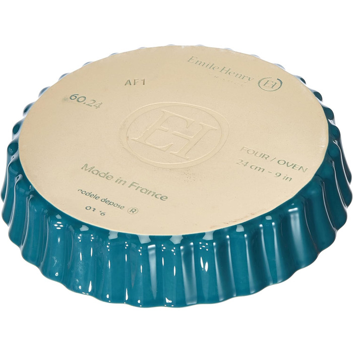 Форма для випічки кругла 24 см, середземноморська блакитна Emile Henry