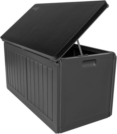 Водонепроникна садова скриня Grindi Morus 190л для подушок, інструментів, обладнання - вуличний ящик для зберігання на балкон, терасу, в сад