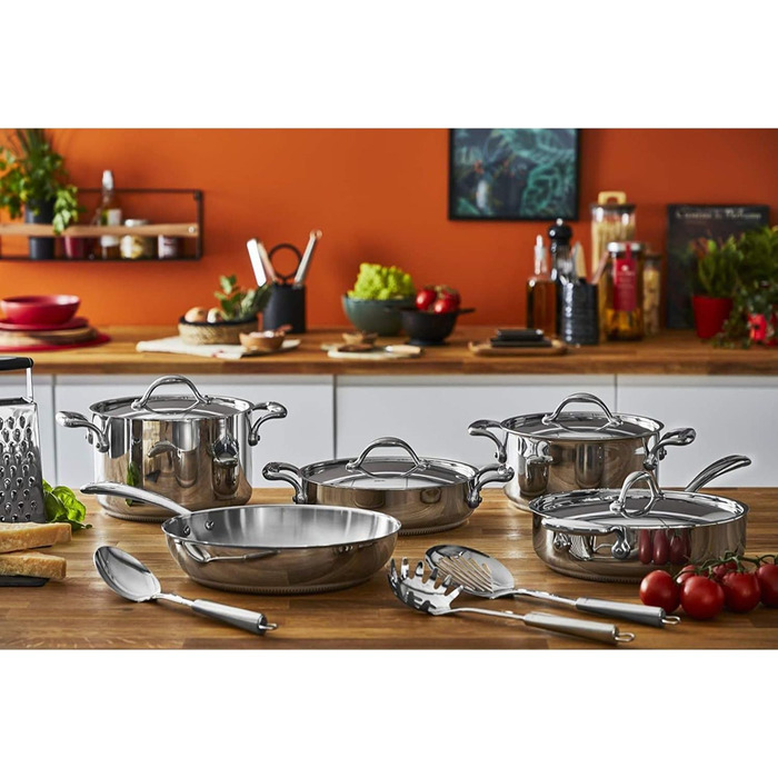 Каструля Lagostina Accademia Lagofusion без кришки 16 см, нержавіюча сталь, індукційне дно