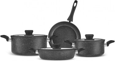 Набір посуду Karaca Nebula 7 предметів з кераміки з антипригарним покриттям SwissCrystal (без PFAS)