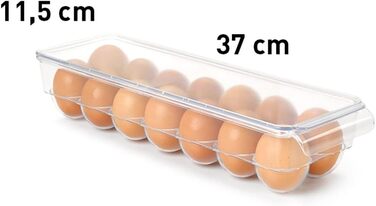 Підставка для яєць meberg для холодильника-органайзера, прозора, 50 символів