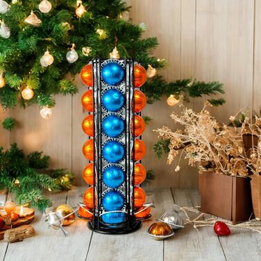 Підставка для капсул Nespresso Vertuo - тримач для 35 капсул (чорний)