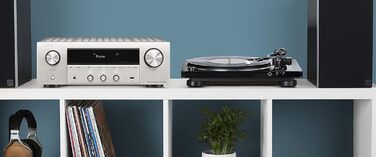 Стереоприймач Denon DRA-800H, Alexa, 5 HDMI, Фоно, Bluetooth, WLAN, DAB, AirPlay 2, HEOS, Срібло