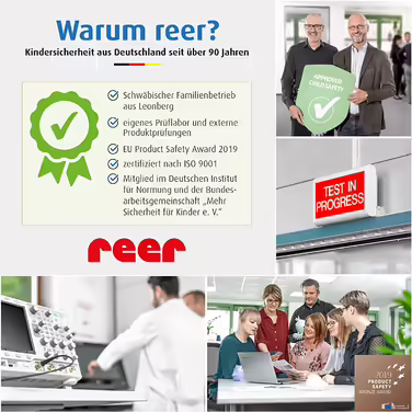 Термобокси для дитячого харчування Reer PURE з нержавіючої сталі, 300 мл і 350 мл, сріблясті, набір з чашкою