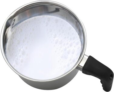 Молочник ELO Turmalin з мірною шкалою та дозатором олії, 14 см, нержавіюча сталь, індукційне дно